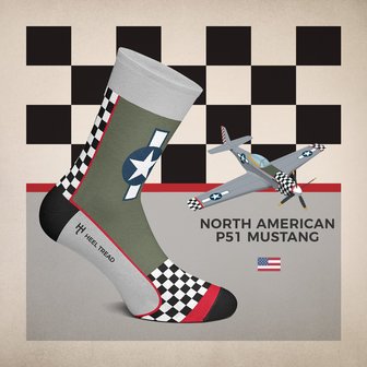 Socks Mustang P-51