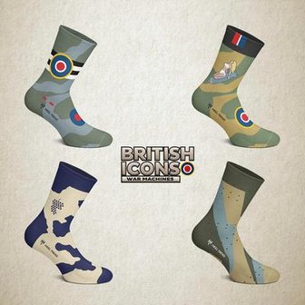 Pack socks British War Icons