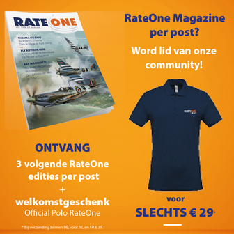 RateOne magazine per post ontvangen
