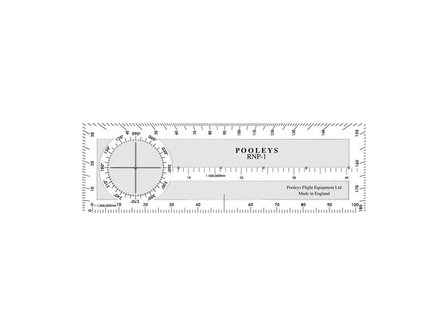 RNP-1 Radio Plotter 199mm x 62mm 1:500.000