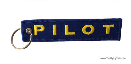 Keychain PILOT blauw / geel