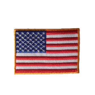 Badge vlag Amerika