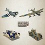 Pack British War Icons