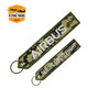 Military Airbus "remove before flight" key ring